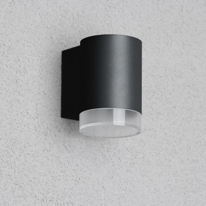 Brilagi - LED RGBW himmennettävä ulkoseinävalaisin MATERA 1xGU10/4,8W/230V 3000K IP54 musta + kaukosäädin