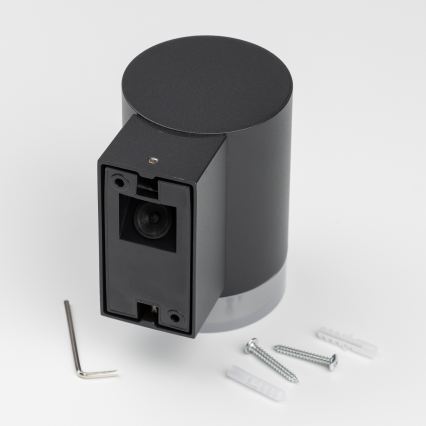 Brilagi - LED RGBW himmennettävä ulkoseinävalaisin MATERA 1xGU10/4,8W/230V 3000K IP54 musta + kaukosäädin