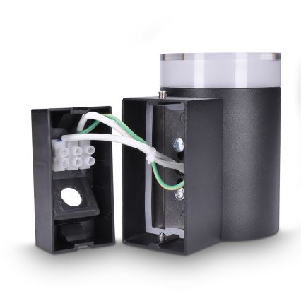 Brilagi - LED RGBW himmennettävä ulkoseinävalaisin MATERA 1xGU10/4,8W/230V 3000K IP54 musta + kaukosäädin