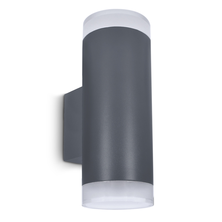 Brilagi - LED RGBW himmennettävä ulkoseinävalaisin MATERA 2xGU10/4,8W/230V 3000K IP54 antrasiitti + kaukosäädin