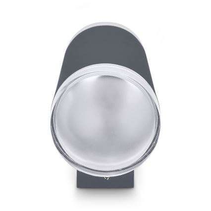 Brilagi - LED RGBW himmennettävä ulkoseinävalaisin MATERA 2xGU10/4,8W/230V 3000K IP54 antrasiitti + kaukosäädin