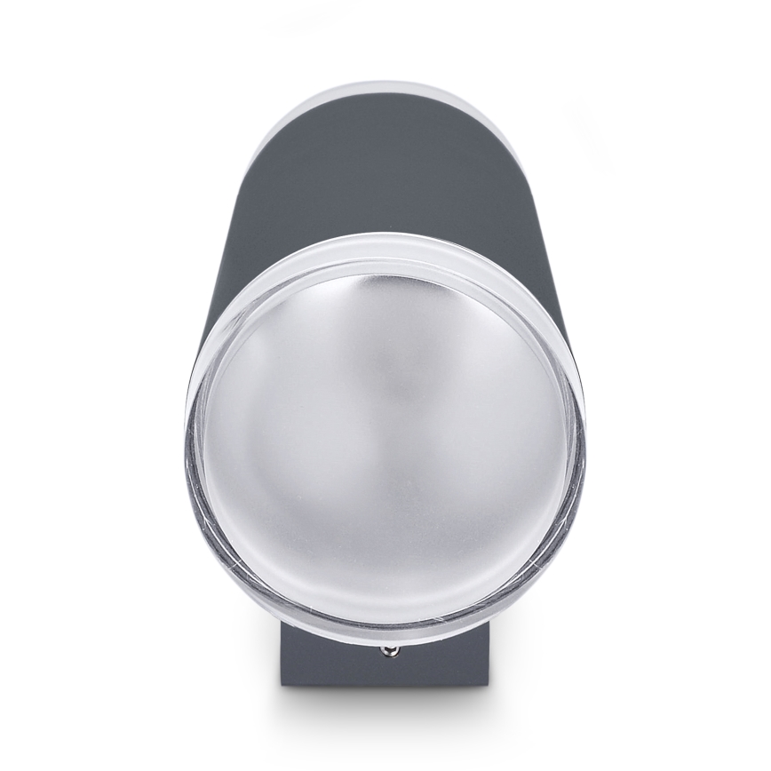Brilagi - LED RGBW himmennettävä ulkoseinävalaisin MATERA 2xGU10/4,8W/230V 3000K IP54 antrasiitti + kaukosäädin