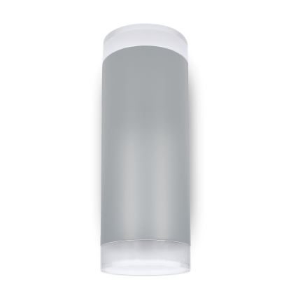 Brilagi - LED RGBW himmennettävä ulkoseinävalaisin MATERA 2xGU10/4,8W/230V 3000K IP54 harmaa + kauko-ohjain