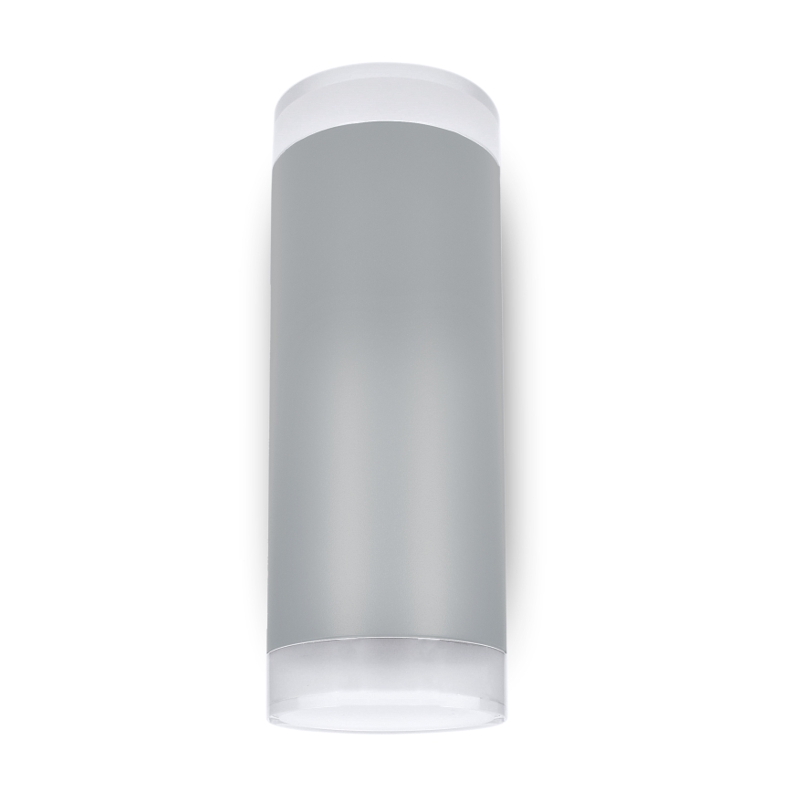 Brilagi - LED RGBW himmennettävä ulkoseinävalaisin MATERA 2xGU10/4,8W/230V 3000K IP54 harmaa + kauko-ohjain