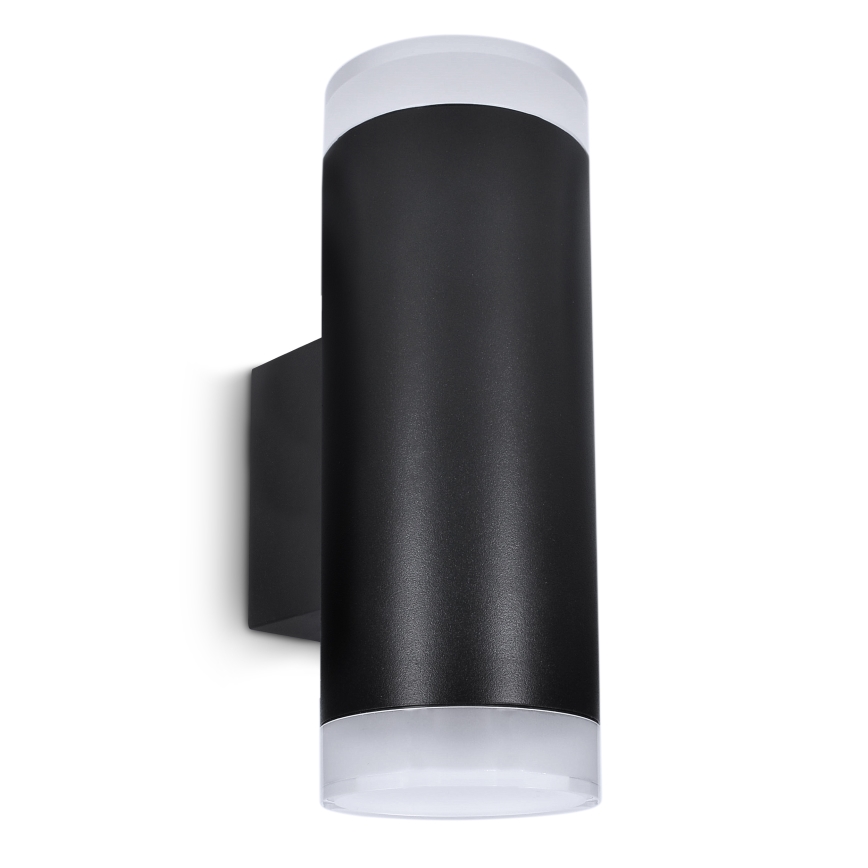 Brilagi - LED RGBW himmennettävä ulkoseinävalaisin MATERA 2xGU10/4,8W/230V 3000K IP54 musta + kaukosäädin