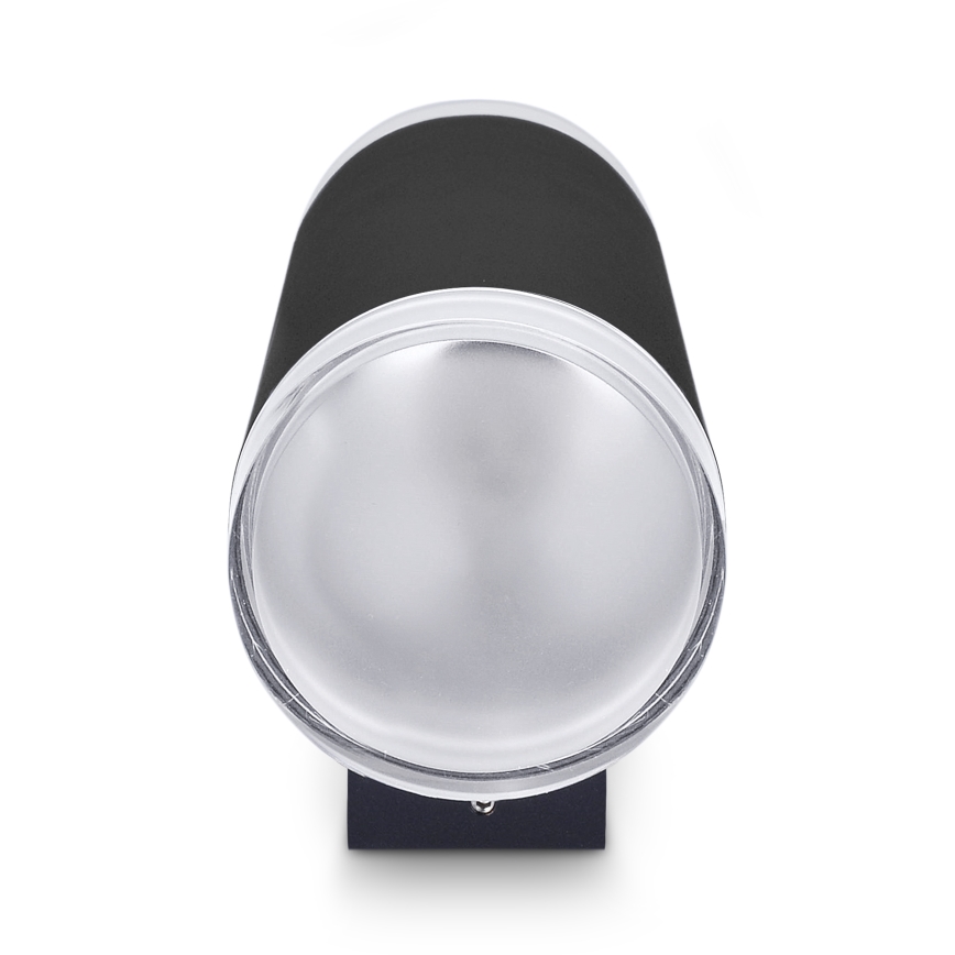 Brilagi - LED RGBW himmennettävä ulkoseinävalaisin MATERA 2xGU10/4,8W/230V 3000K IP54 musta + kaukosäädin