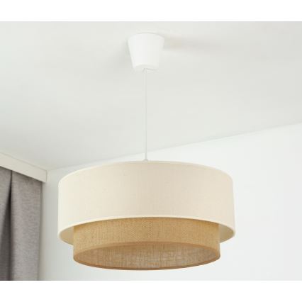 Brilagi - LED-riippuvalaisin köydellä BOHO STYLE 1xE27/15W/230V halkaisija 40 cm