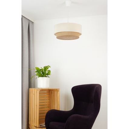 Brilagi - LED-riippuvalaisin köydellä BOHO STYLE 1xE27/15W/230V halkaisija 40 cm