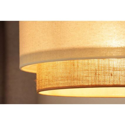 Brilagi - LED-riippuvalaisin köydellä BOHO STYLE 1xE27/15W/230V halkaisija 40 cm