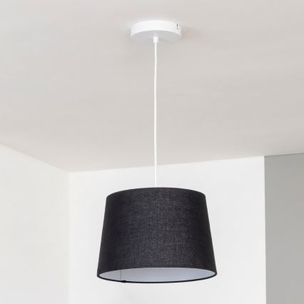 Brilagi - LED-riippuvalaisin CERIA vaijerikiinnityksellä 1xE27/40W/230V Ø 30 cm musta