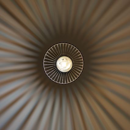 Brilagi - LED-riippuvalaisin CERIA WIRE vaijerilla 1xE27/40W/230V halkaisija 21 cm musta