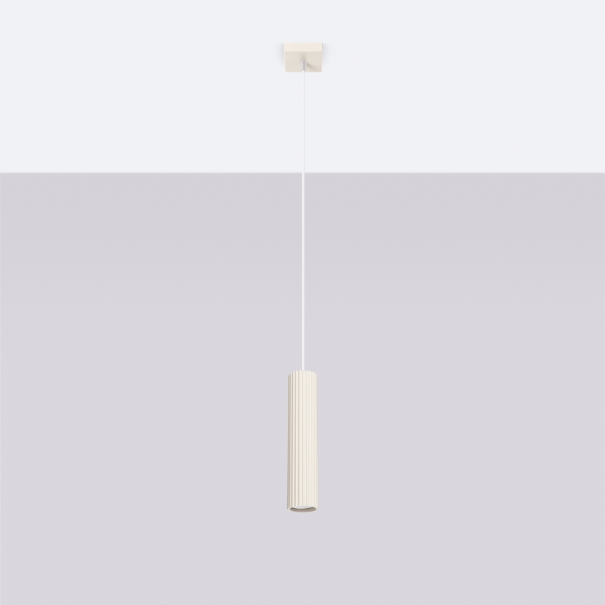 Brilagi - LED-riippuvalaisin CRESTO 1xGU10/10W/230V kermanvärinen