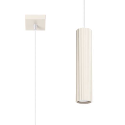 Brilagi - LED-riippuvalaisin CRESTO 1xGU10/10W/230V kermanvärinen