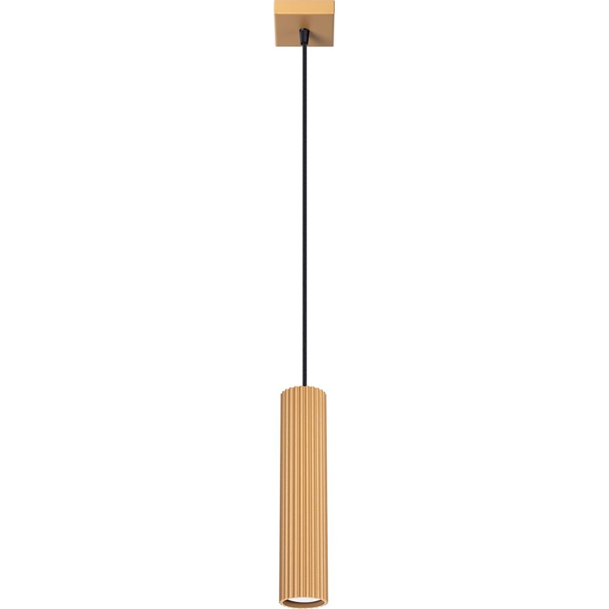 Brilagi - LED-riippuvalaisin CRESTO kaapelilla 1xGU10/10W/230V, kultainen