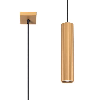 Brilagi - LED-riippuvalaisin CRESTO kaapelilla 1xGU10/10W/230V, kultainen