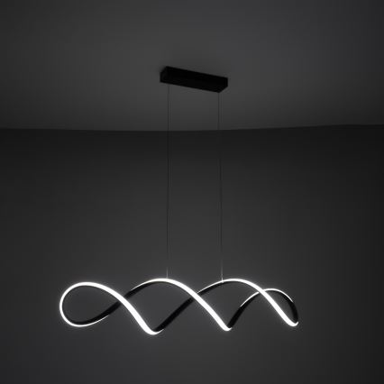 Brilagi - LED-riippuvalaisin DNA vaijerilla LED/41W/230V 4100K musta