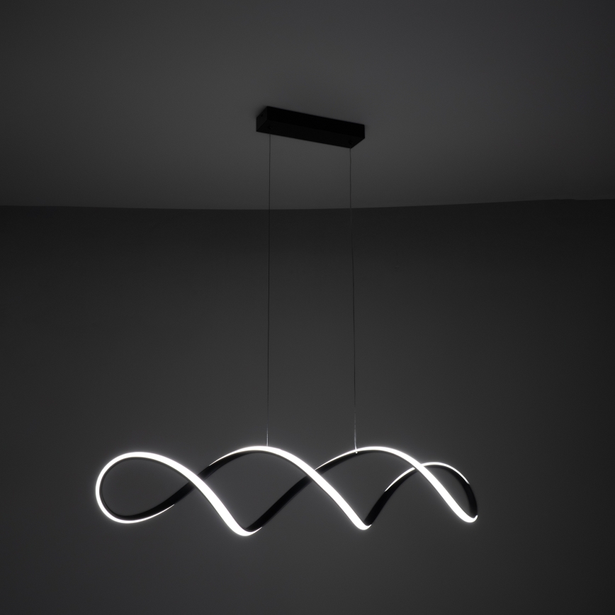 Brilagi - LED-riippuvalaisin DNA vaijerilla LED/41W/230V 4100K musta