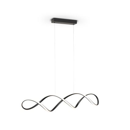 Brilagi - LED-riippuvalaisin DNA vaijerilla LED/41W/230V 4100K musta