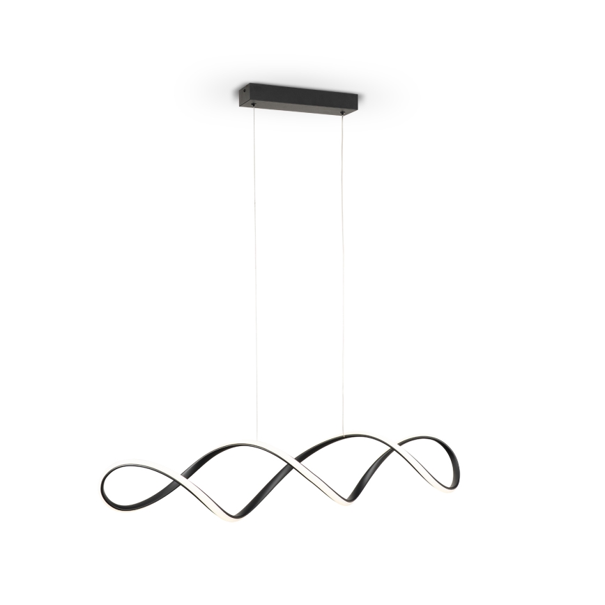 Brilagi - LED-riippuvalaisin DNA vaijerilla LED/41W/230V 4100K musta