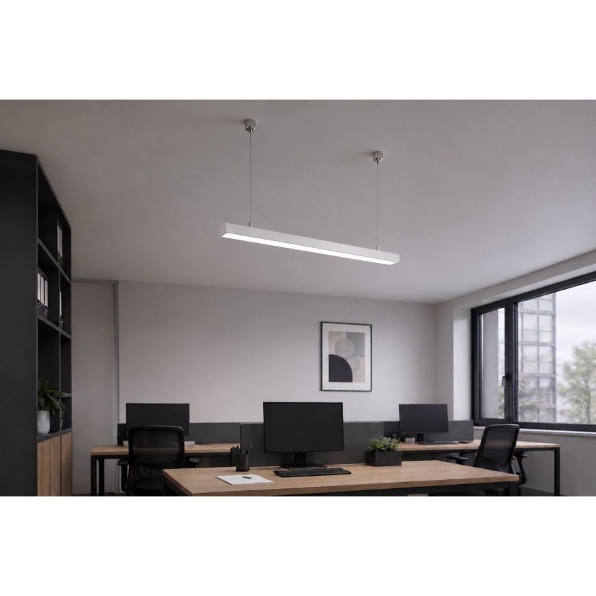 Brilagi - LED-riippuvalaisin FULLDAY LED/10/15/20W/230V 2700/4000/6000K 60 cm valkoinen