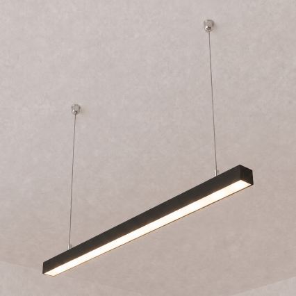 Brilagi - LED-riippuvalaisin FULLDAY LED/20/30/40W/230V 2700/4000/6000K 120 cm musta