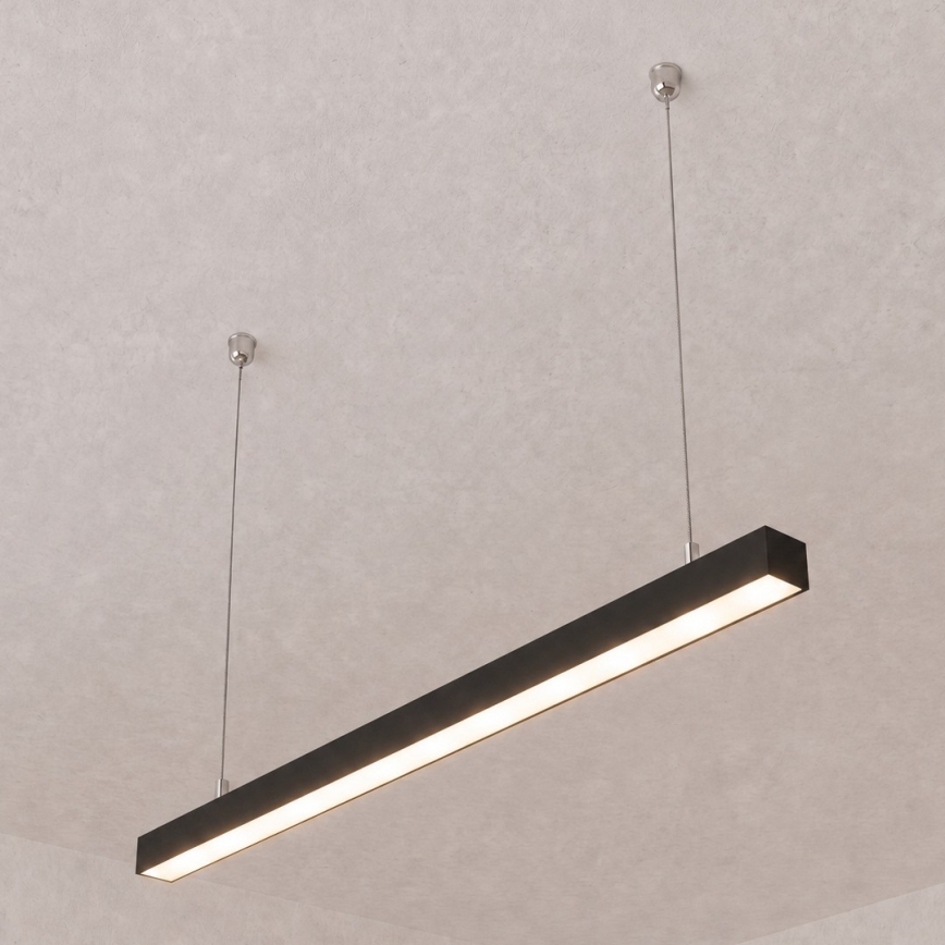 Brilagi - LED-riippuvalaisin FULLDAY LED/20/30/40W/230V 2700/4000/6000K 120 cm musta