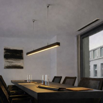 Brilagi - LED-riippuvalaisin FULLDAY LED/20/30/40W/230V 2700/4000/6000K 120 cm musta