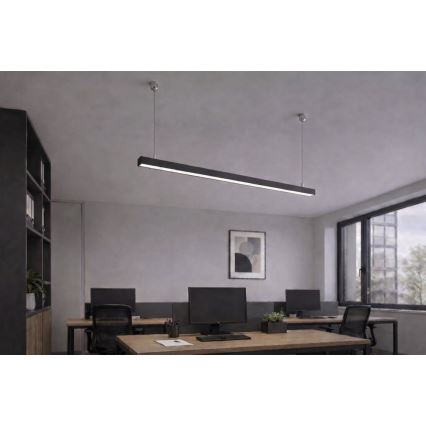 Brilagi - LED-riippuvalaisin FULLDAY LED/20/30/40W/230V 2700/4000/6000K 120 cm musta