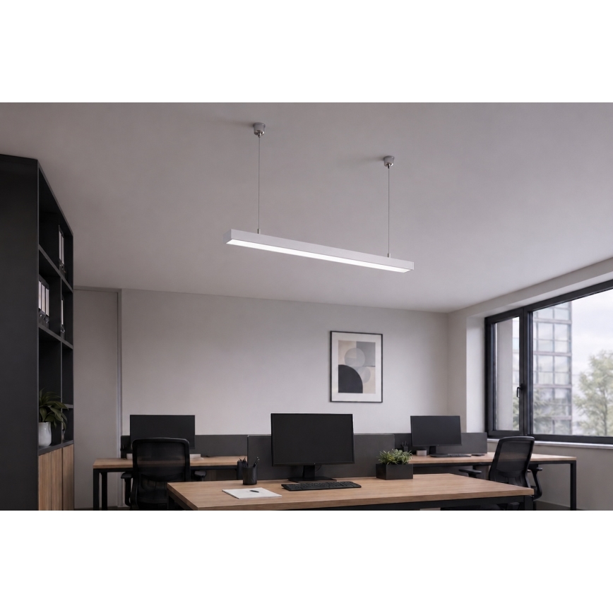 Brilagi - LED-riippuvalaisin FULLDAY LED/20/30/40W/230V 2700/4000/6000K 120 cm valkoinen