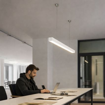 Brilagi - LED-riippuvalaisin FULLDAY LED/20/30/40W/230V 2700/4000/6000K 120 cm valkoinen