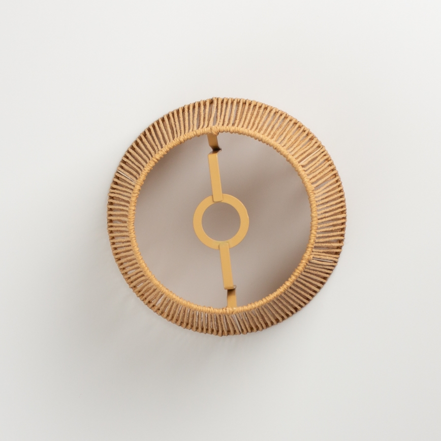 Brilagi - LED-riippuvalaisin johdolla CERIA BOHO 1xE27/40W/230V Ø 28 cm, ruskea