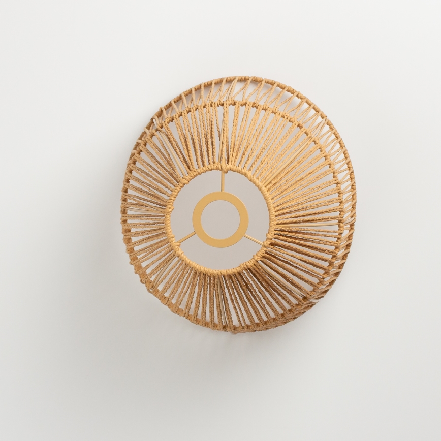 Brilagi - LED-riippuvalaisin johdolla CERIA BOHO 1xE27/40W/230V Ø 30 cm ruskea