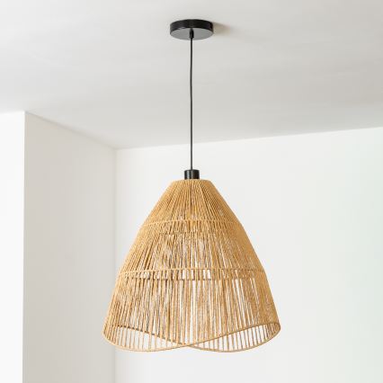Brilagi - LED-riippuvalaisin johdolla CERIA BOHO 1xE27/40W/230V Ø 70 cm ruskea