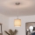 Brilagi - LED-riippuvalaisin johdolla NUBILA 1xE27/60W/230V Ø 14 cm vaaleanruskea