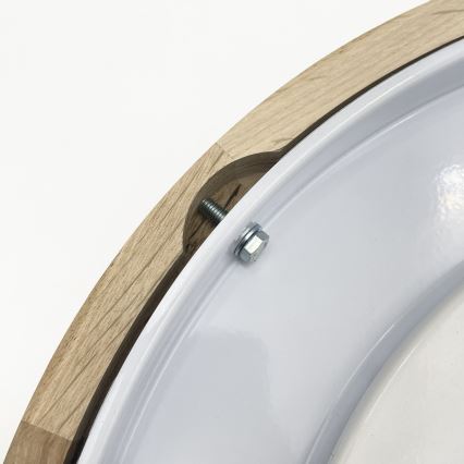 Brilagi - LED-riippuvalaisin kaapelilla CARVALHO MODERN 2xE27/60W/230V tammi, halkaisija 37,5 cm
