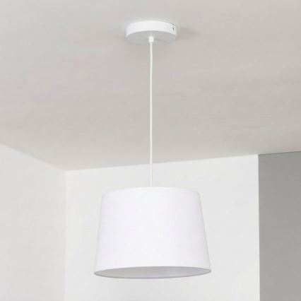Brilagi - LED-riippuvalaisin kaapelilla CERIA 1xE27/40W/230V halkaisija 30 cm valkoinen