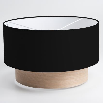 Brilagi - LED-riippuvalaisin kaapelilla CERIA 1xE27/40W/230V halkaisija 50 cm musta/beige