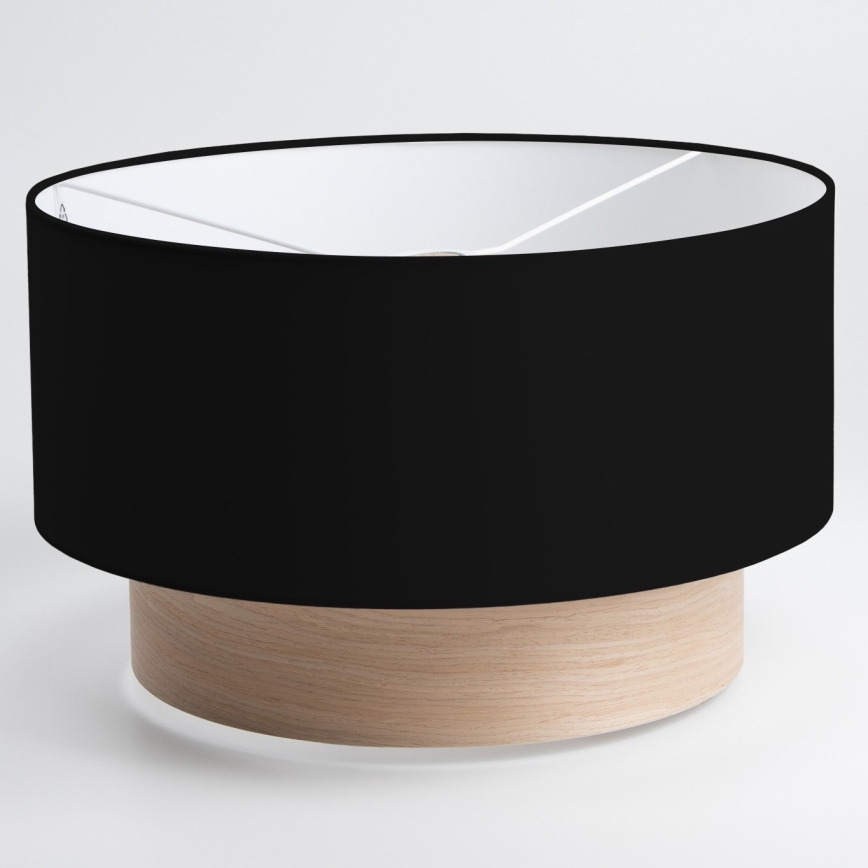 Brilagi - LED-riippuvalaisin kaapelilla CERIA 1xE27/40W/230V halkaisija 50 cm musta/beige