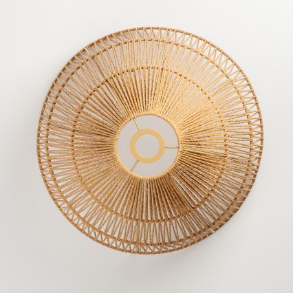 Brilagi - LED-riippuvalaisin kaapelilla CERIA BOHO 1xE27/40W/230V Ø 50 cm ruskea