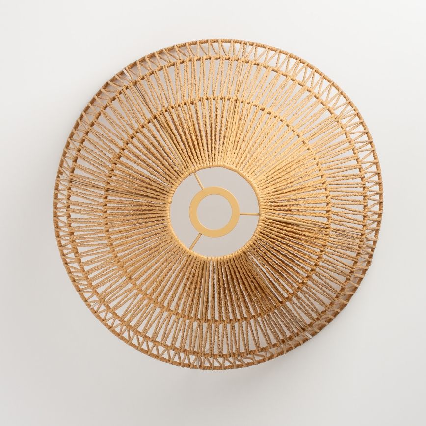 Brilagi - LED-riippuvalaisin kaapelilla CERIA BOHO 1xE27/40W/230V Ø 50 cm ruskea
