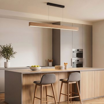 BRILAGI - LED-riippuvalaisin kaapelilla GARDALINE LED/90W/230V tammi