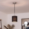 Brilagi - LED-riippuvalaisin kaapelilla NUBILA 1xE27/60W/230V halkaisija 14 cm musta