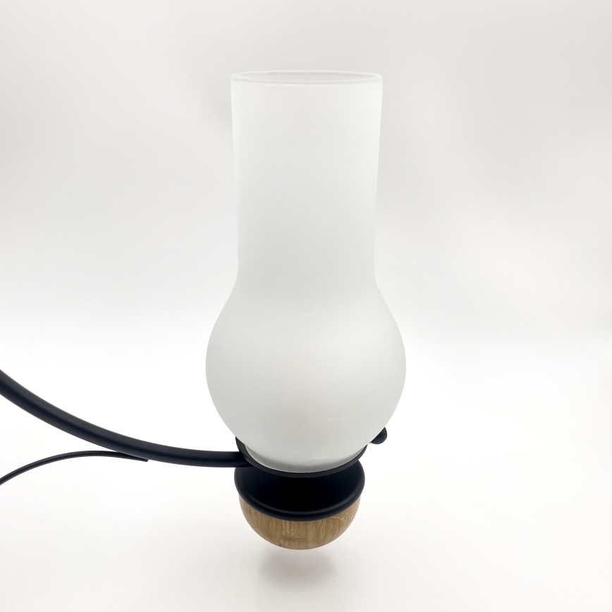 Brilagi - LED-riippuvalaisin ketjulla COTTAGE 3xE14/40W/230V tammi/musta/valkoinen