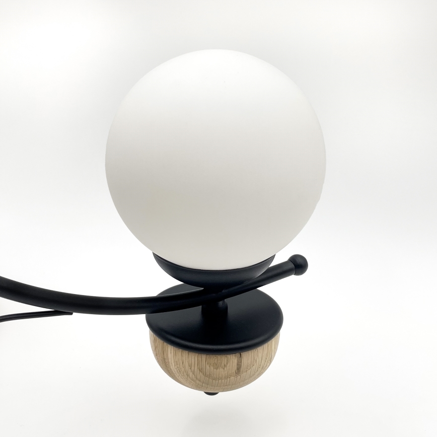 Brilagi - LED-riippuvalaisin ketjulla COTTAGE 3xG9/40W/230V tammi/valkoinen