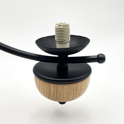 Brilagi - LED-riippuvalaisin ketjulla COTTAGE 3xG9/40W/230V tammi/valkoinen