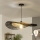 Brilagi - LED-riippuvalaisin langalla CERIA BOHO 1xE27/40W/230V halkaisija 80 cm musta/ruskea