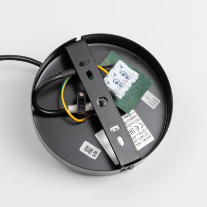 Brilagi - LED-riippuvalaisin langalla CERIA BOHO 1xE27/40W/230V halkaisija 80 cm musta/ruskea