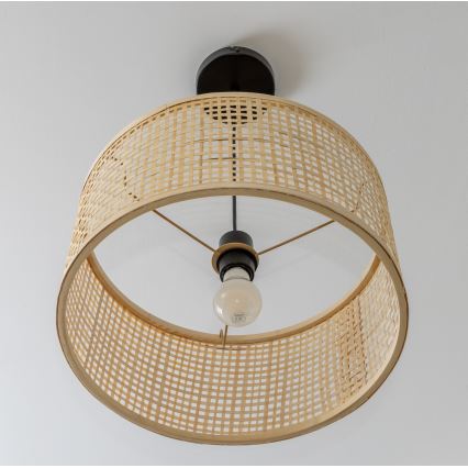 Brilagi - LED-riippuvalaisin langalla CERIA BOHO 1xE27/40W/230V Ø 25 cm bambu