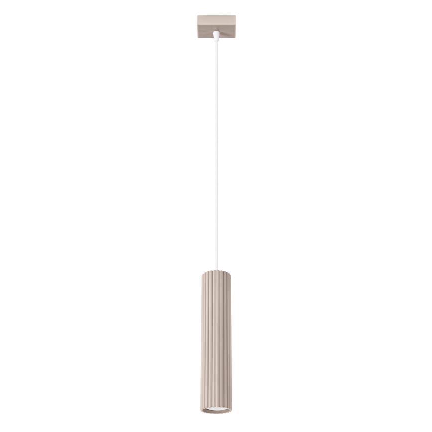 Brilagi - LED-riippuvalaisin langalla CRESTO 1xGU10/10W/230V taupe