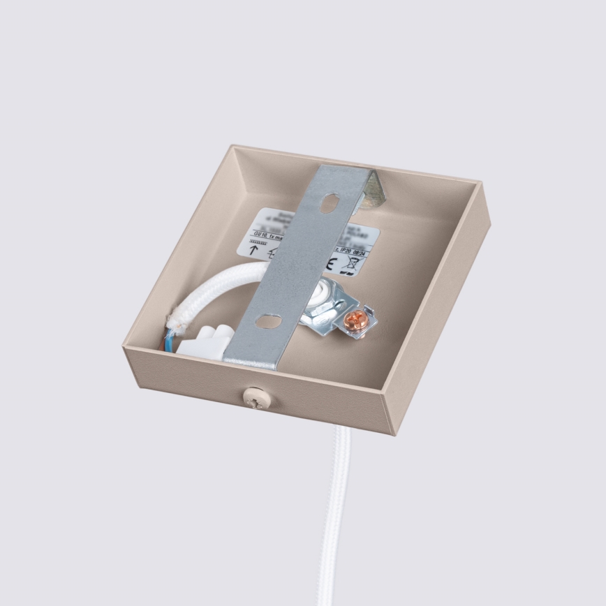 Brilagi - LED-riippuvalaisin langalla CRESTO 1xGU10/10W/230V taupe